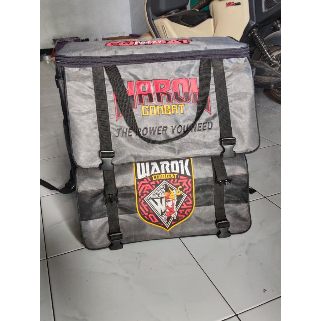 Tas Layangan Warok Abu-Abu Bordir By Warok Kite