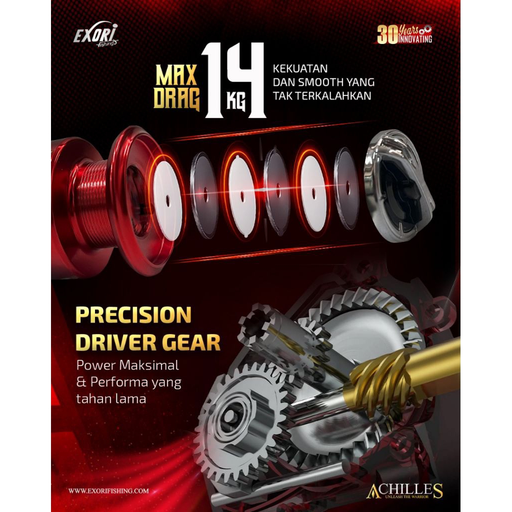 Reel exori achilles/ reel exori terbaru/reel murah