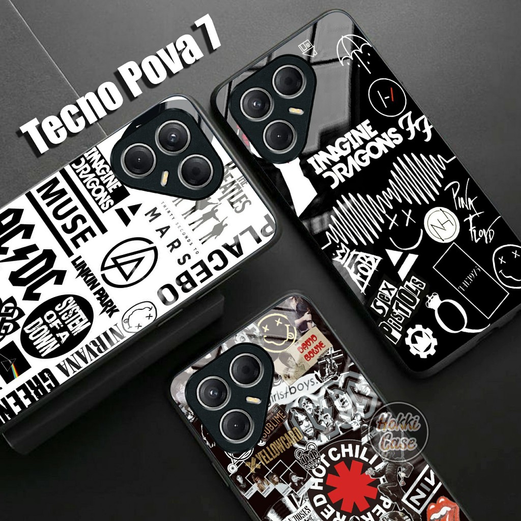Case Tecno Pova 7 - Softcase Glass Tecno Pova 7 - Casing Hp Tecno Pova 7 - Silikon Tecno Pova 7 - Ke