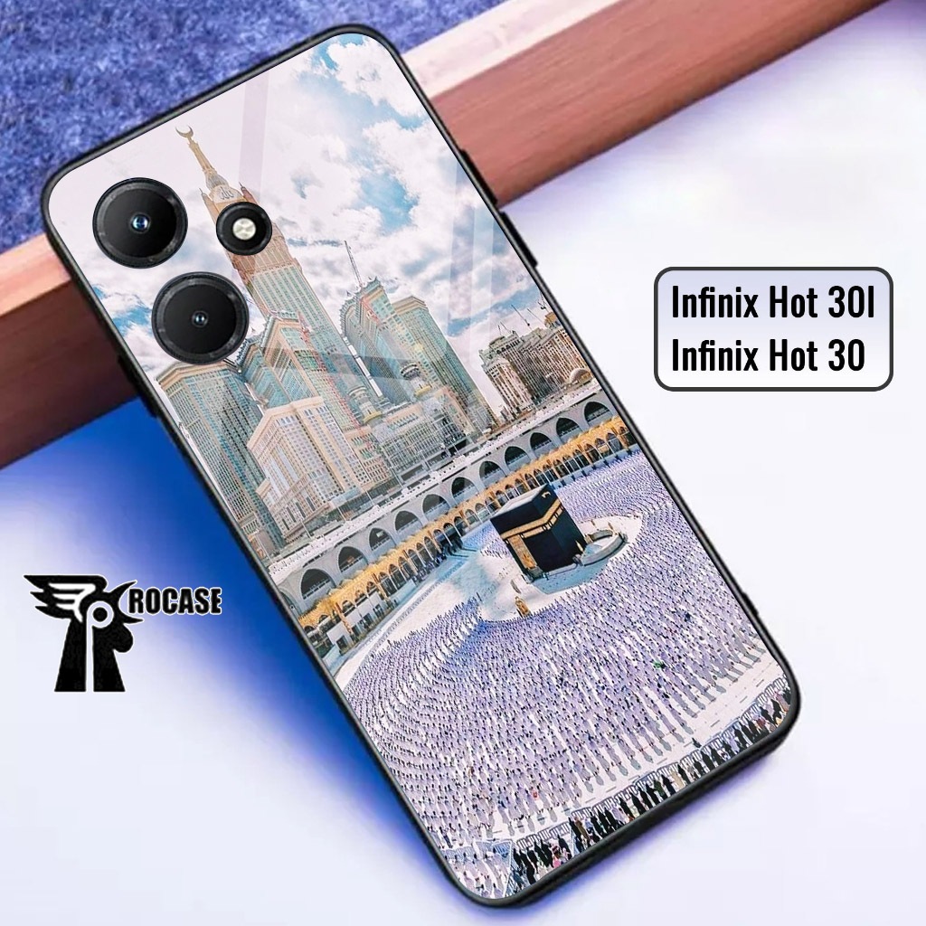 Case Infinix Hot 30i - Casing Hp Infinix Hot 30i Terbaru ( MEKAH ) Softcase Hp Infinix Hot 30i - Sil