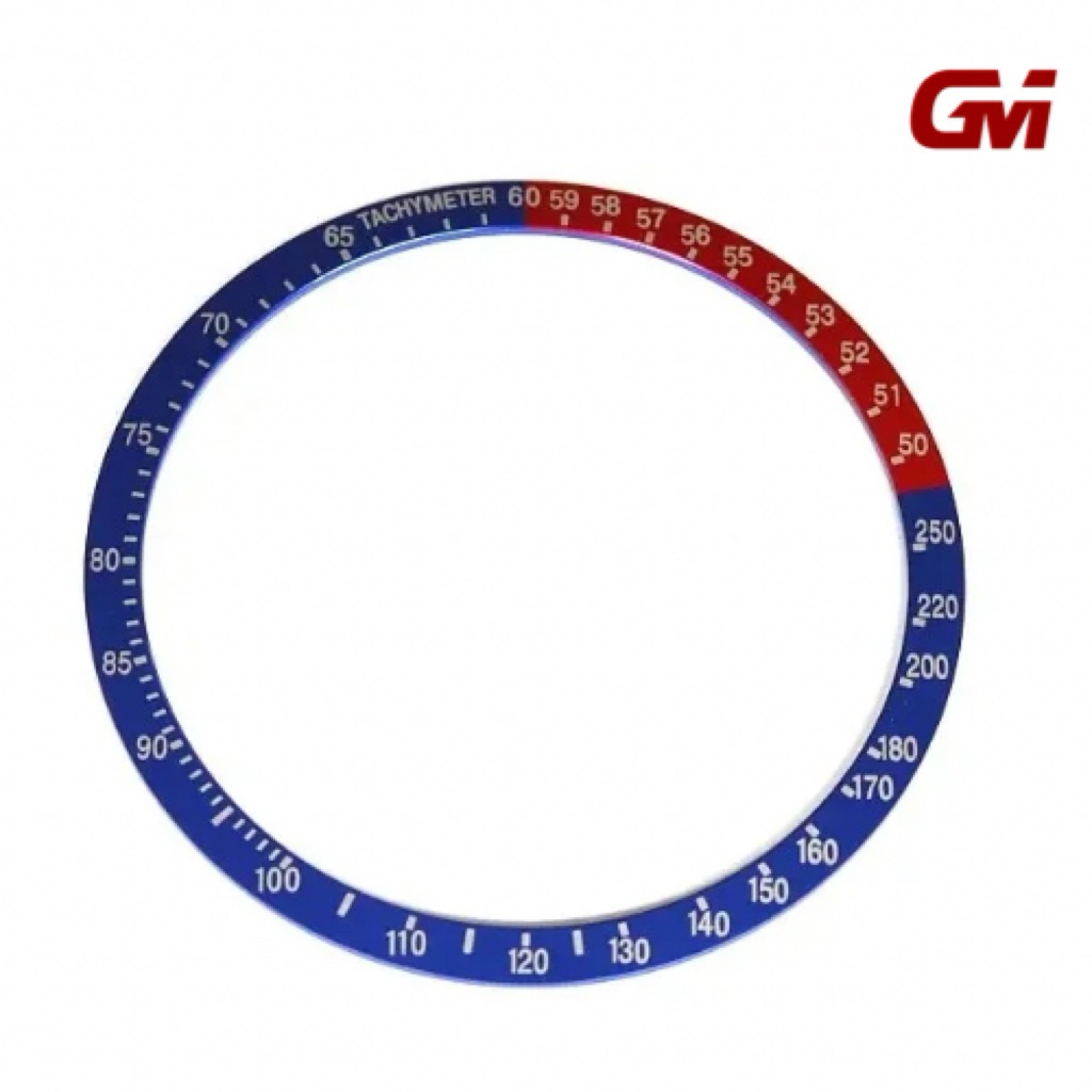 Seiko 6139-6002 6139-6000 6139-6005 Yellow Chrono PEPSI Bezel Blue/red Insert