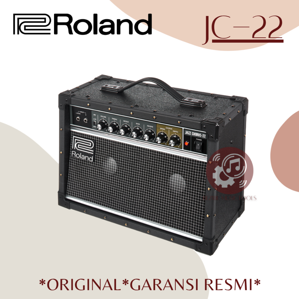 ROLAND JC-22 Jazz Chorus Guitar Amplifier Original Roland JC22