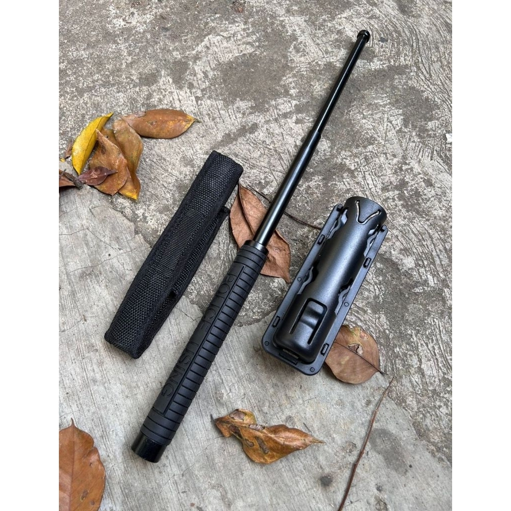 sarung stick tactical holder holster baton tongkat polri polisi case holster baton original