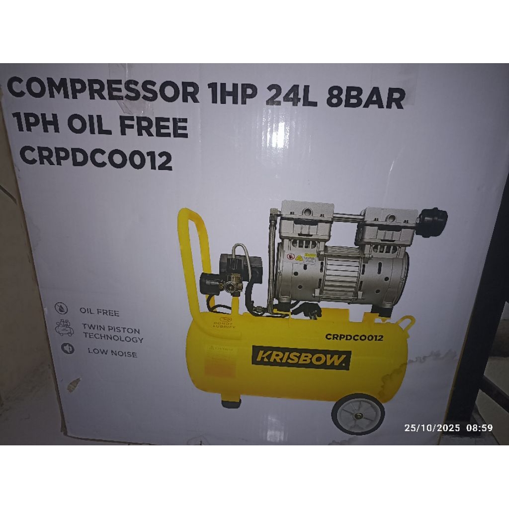 kompresor krisbow CRPDC0012