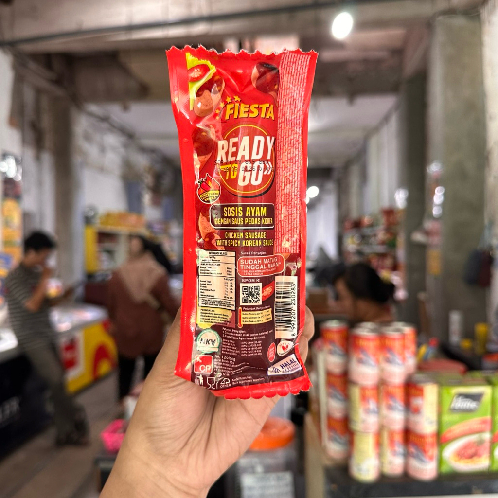 FIESTA spicy korean sauce sosis siap makan