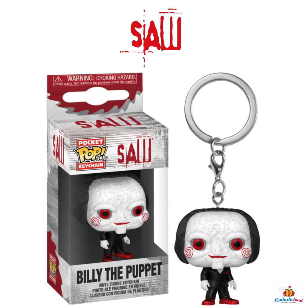 Funko POP Pocket Keychain Saw 10th Anniversary- Billy the Puppet