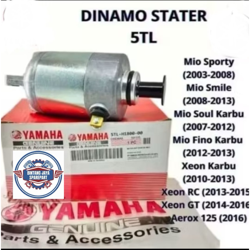 DINAMO STATER MIO SMILLE/MIO SPORTY/XEON/MIO SOUL/NOUVO (5TL) ASLI HONDA