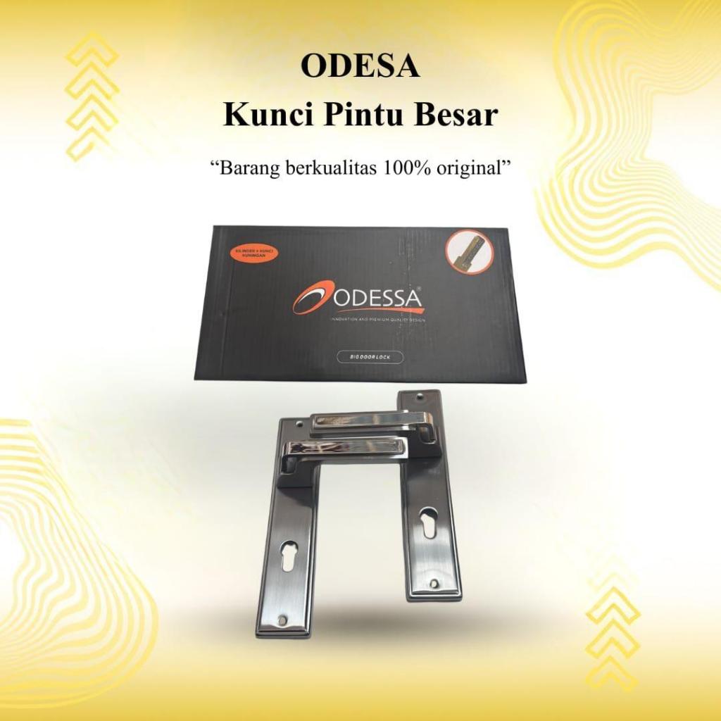 Kunci Besar ODESSA Premium Handle Set Kunci Pintu Besar 25cm Odessa Bahan Tebal