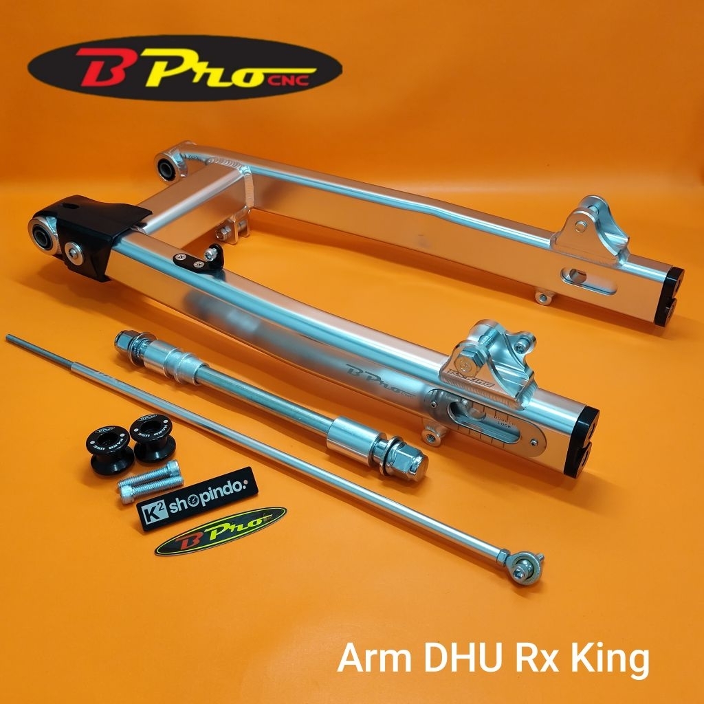 Swing Arm Rx King Satria 2tak Bpro Hard Use B Pro Harduse Stabilizer Silver n Hitam