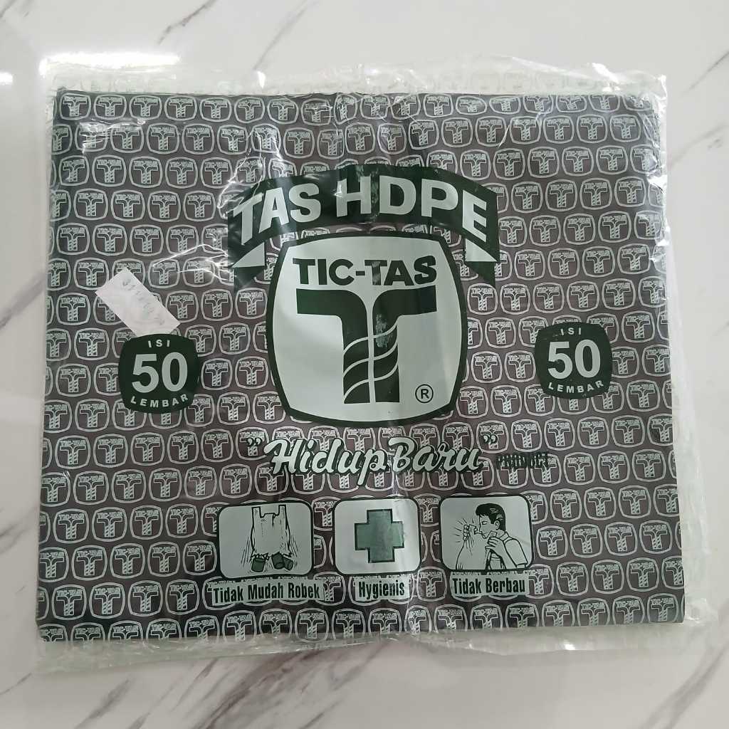 Tas HDPE Tic-Tac  Isi 50 Lembar