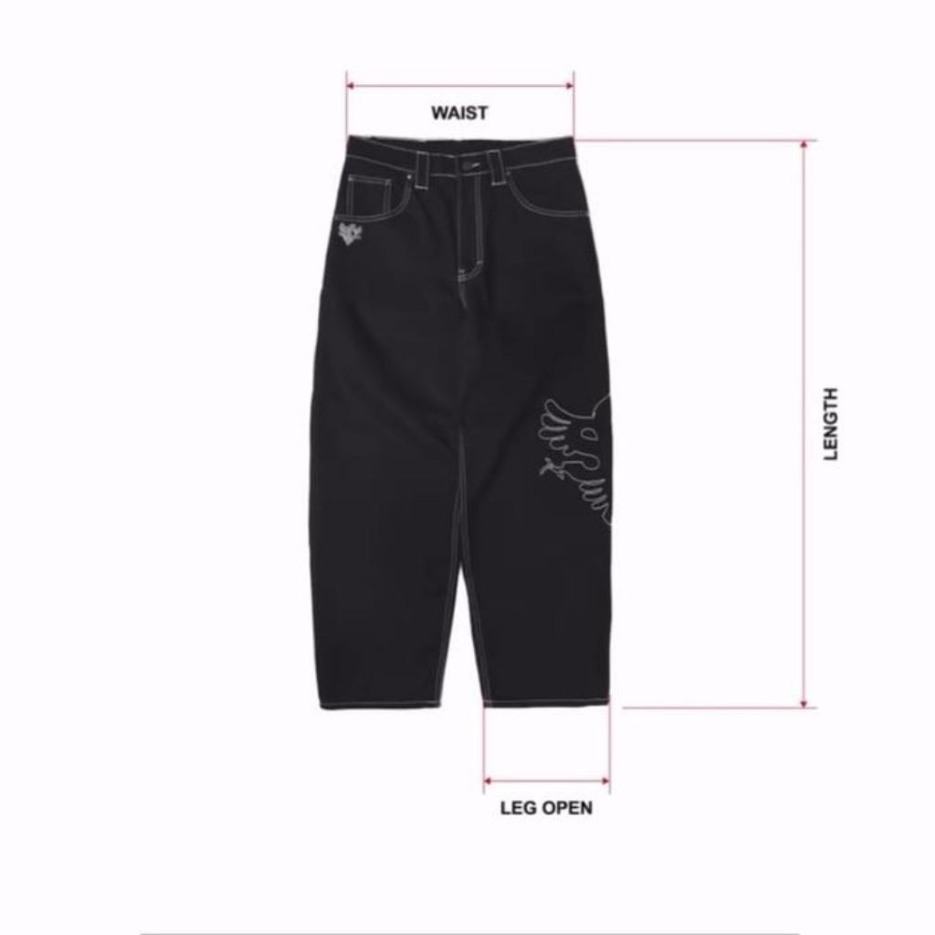 Celana Denim SNSB x Calle