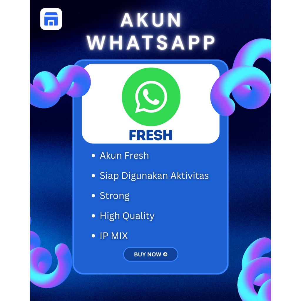Akun WhatsApp | Fresh | Nomor Baru | OTP | Siap Pakai