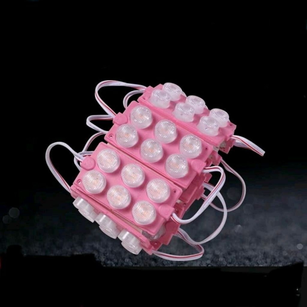 lampu led 6mata persegi super terang 12v_24v