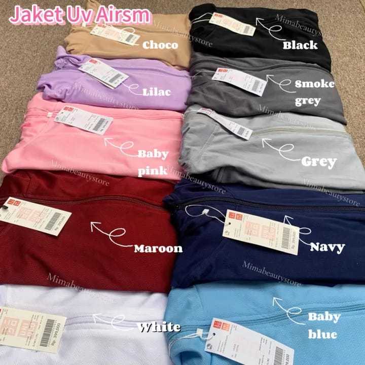 JAKET ANTI UV UNIQLO UPF50 UNISEX (PRIA DAN WANITA)