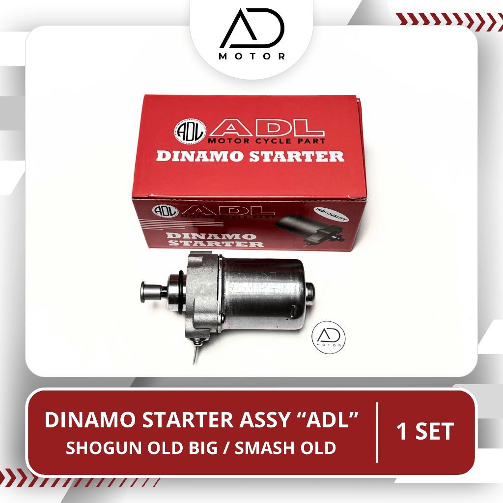 Dinamo Starter Assy Shogun Old Big Smash Old Shogun 110 Smash 110 Lama ADL | Dinamo Stater A Class