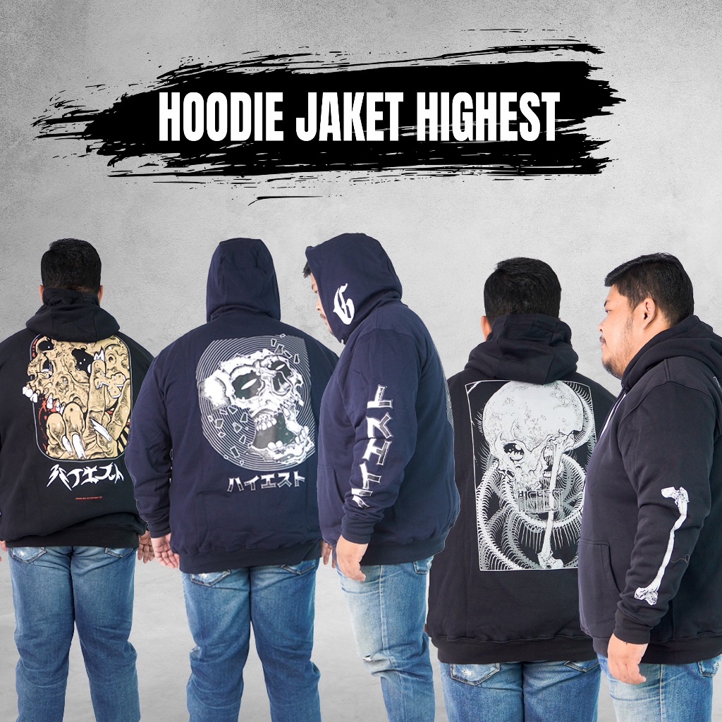 JAKET JACKET HOODIE BIGSIZE JUMBO 2XL 3XL 4XL 5XL 6XL 7XL 8XL FLEECE 280 GSM All Varian 2 -HJH