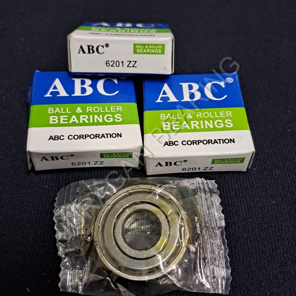 Bearing 6201 ZZ ABC 6201ZZ (12x32x10mm)