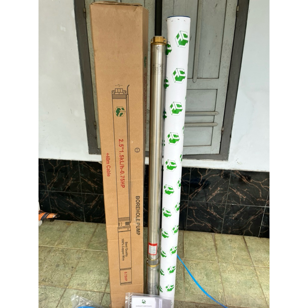 HCL TIPE 0,75HP (2.5”1.5kL+kbl 40m)