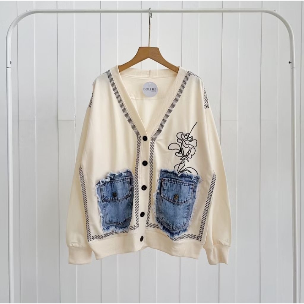 CARDIGAN JUMBO WANITA LD 118 CM-130 CM