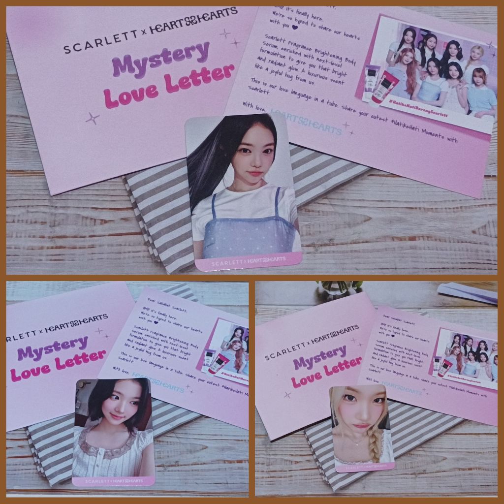 Photocard Scarlett x Hearts2hearts