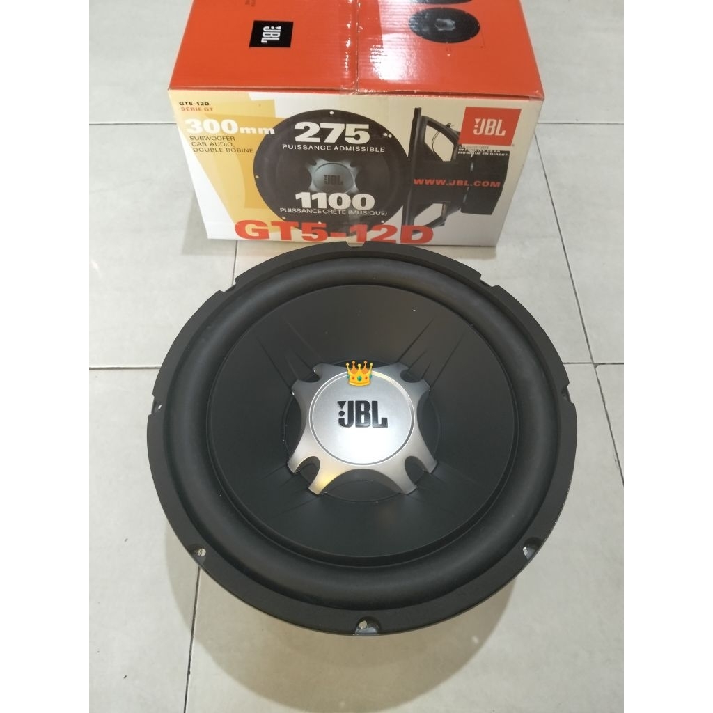 Subwoofer JBL GT5 12 inch / subwoofer 12 inch double coil / Subwoofer JBL GT5-12D