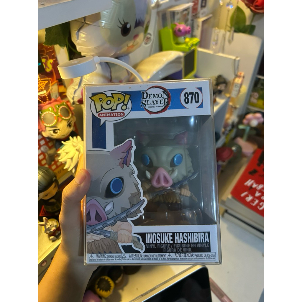 Preloved Funko Pop Demon Slayer - Inosuke