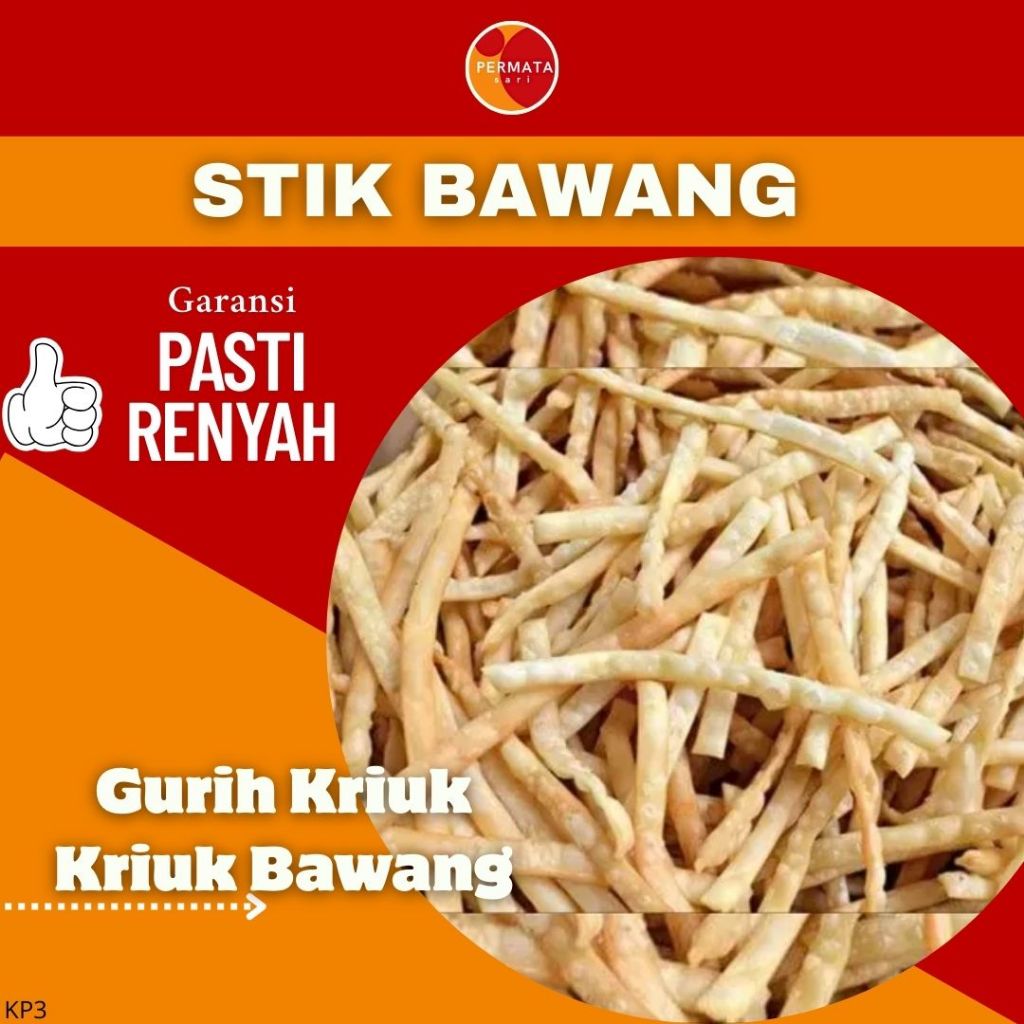 Stik Bawang /Keripik Stik Bawang/Snack Stik Bawang