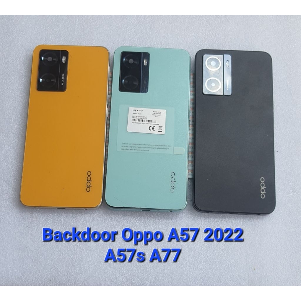 Bazzel Oppo A57 A77 A57s Backdoor Oppo A77 A57 A57s  1set original