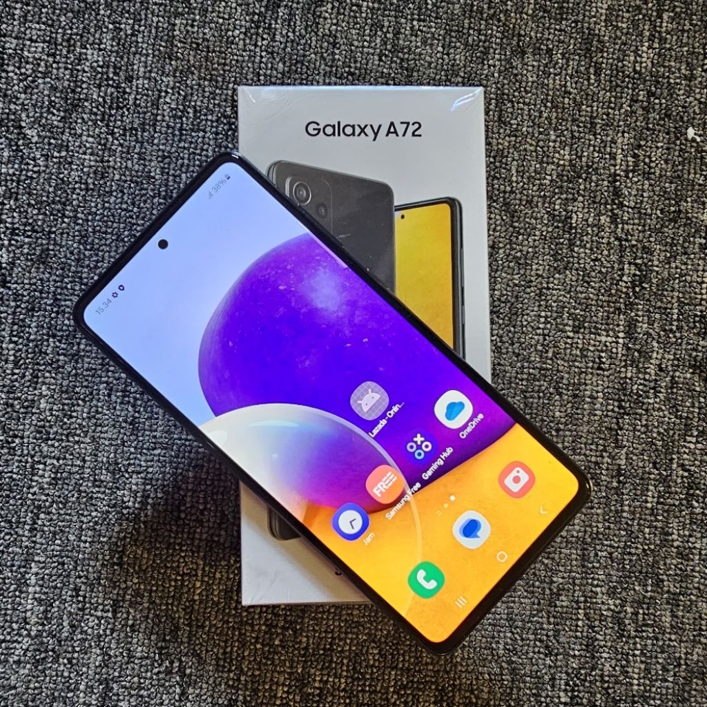 SAMSUNG A72 8/256GB SEIN | SECOND | BEKAS