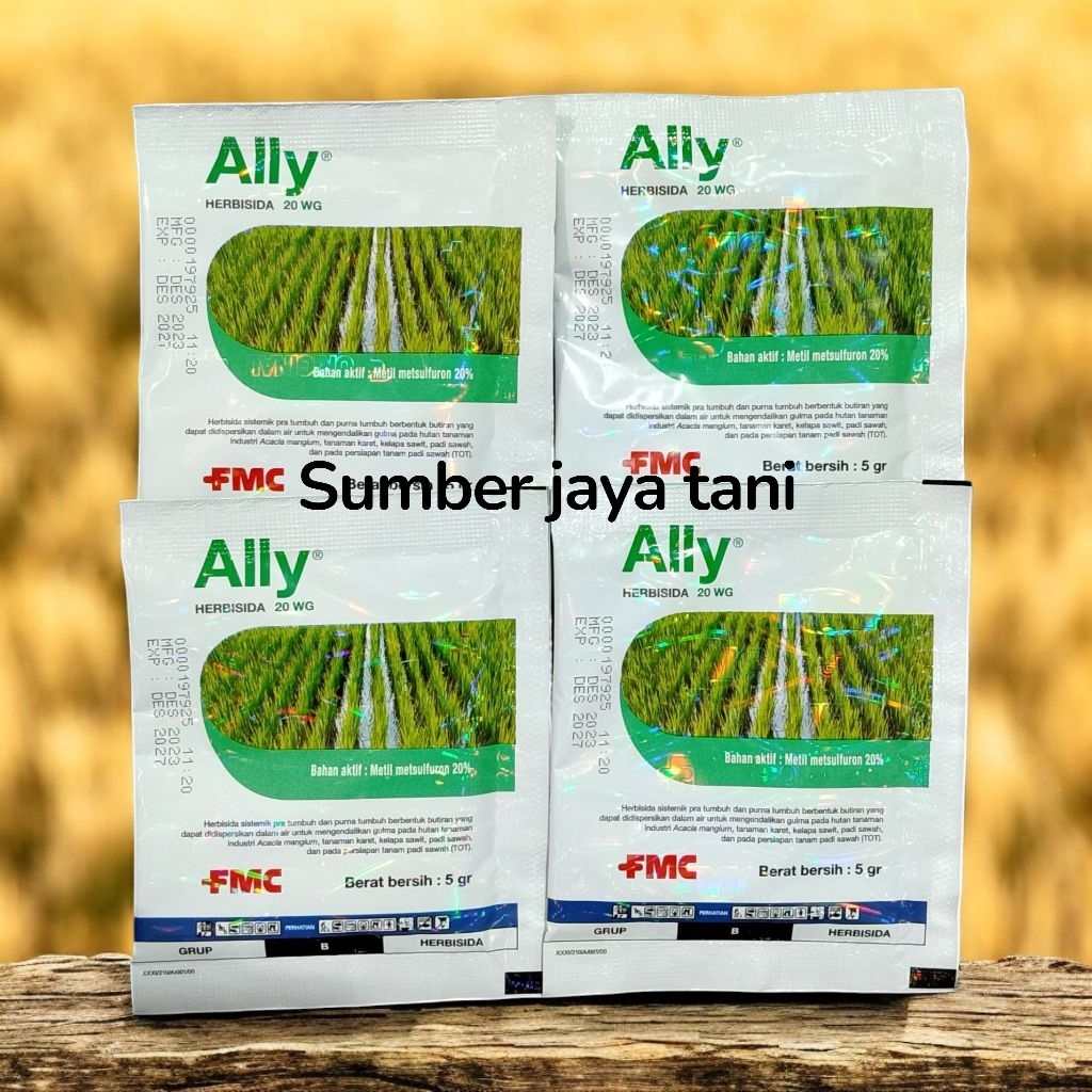 herbisida ally 20wg 5gram - pra dan purna tumbuh tanaman padi