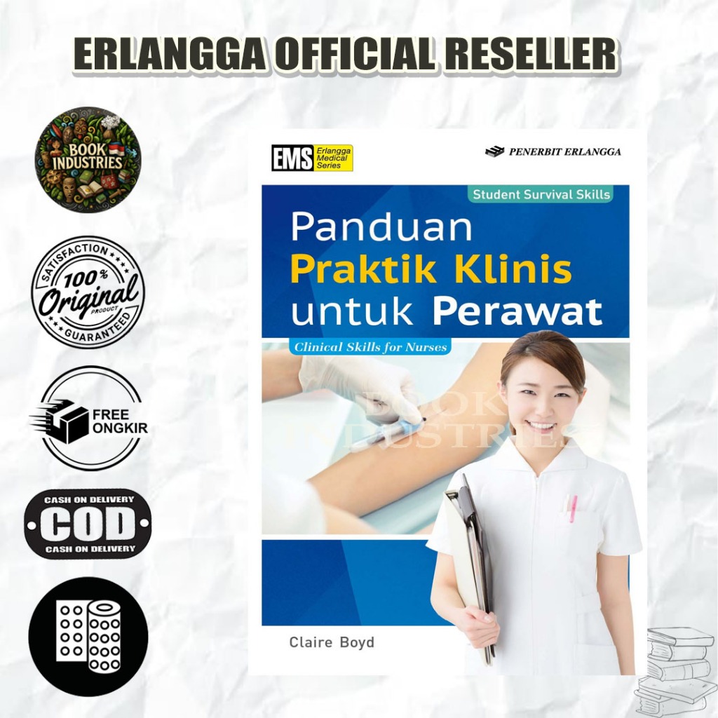 BEST SELLER PANDUAN PRAKTIK KLINIS U/ PERAWAT - CLAIRE BOYD - ERLANGGA
