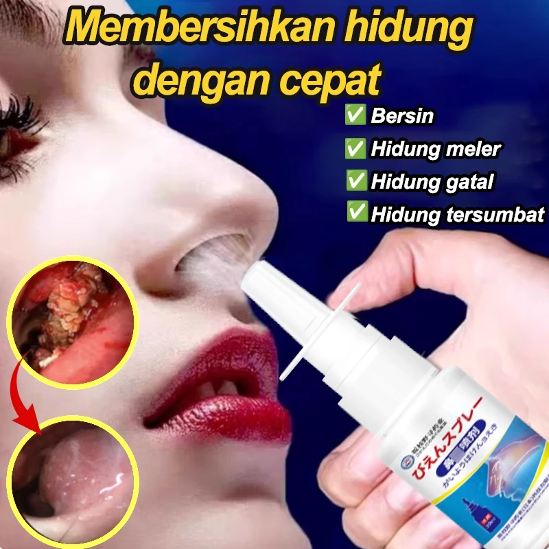 [BPOM]  Spray Hidung Semprot hidung tersumbat Semprot anti radang hidung 30ml Untuk penderita sinusi