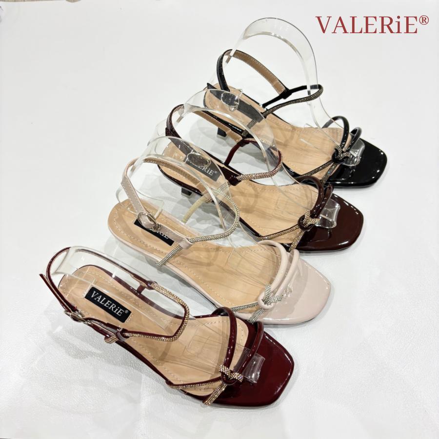 VALERIE Sendal Heels Tali 3cm Nami Glossy 36-40