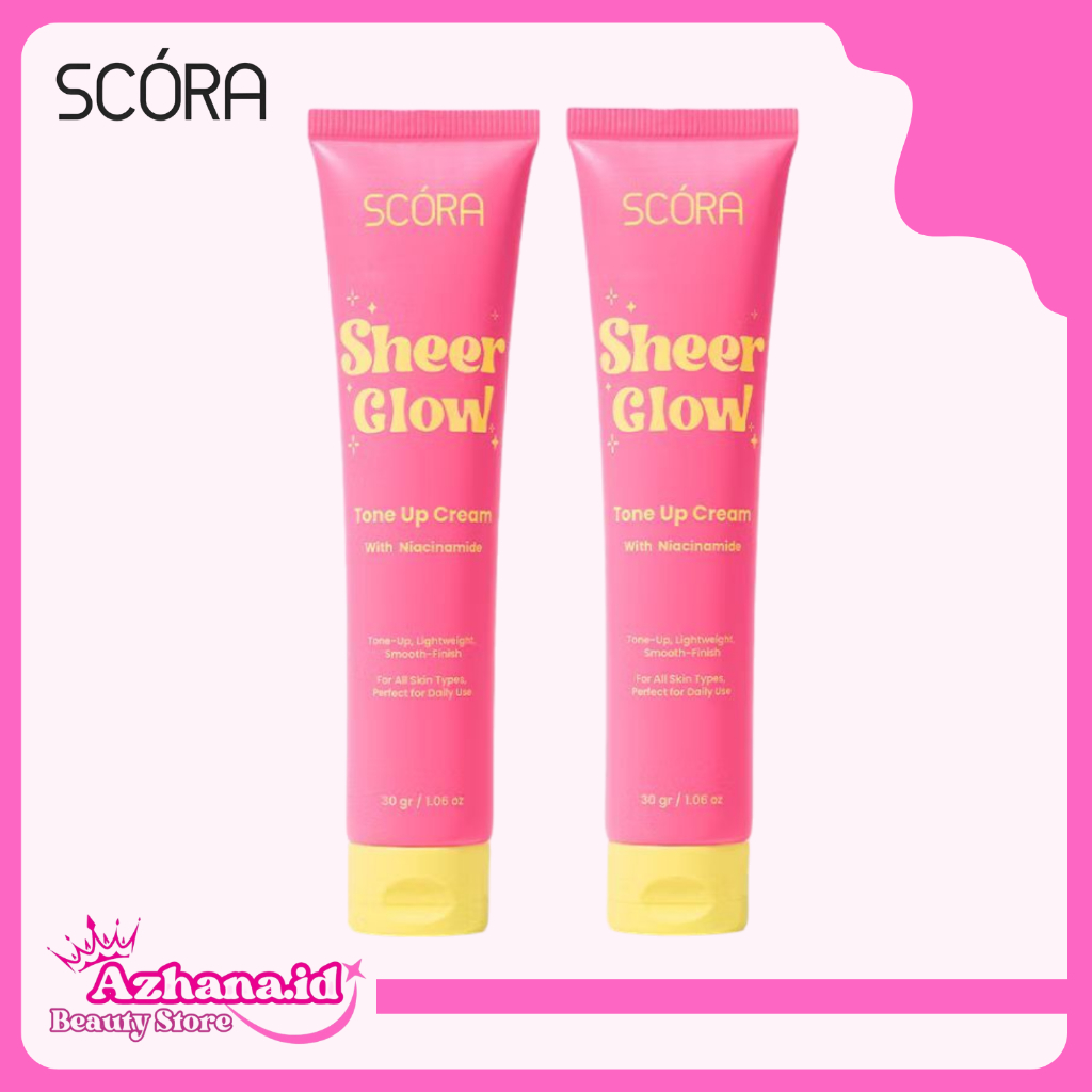 SCORA SHEER GLOW TONE UP CREM 30GR