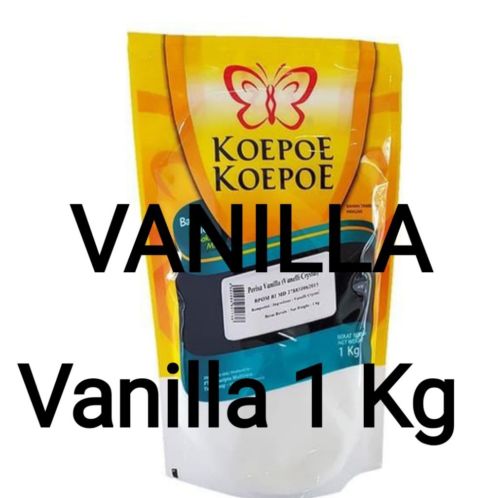 Koepoe Koepoe Vanilla / Vanili / Vanila / Vanilli 1 kg