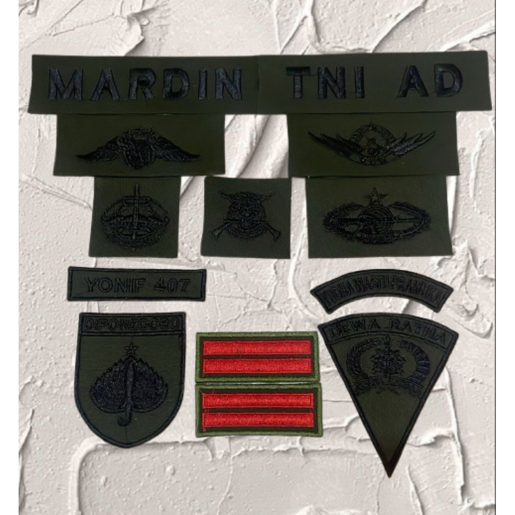 Atribut TNI Malvinas Mika Perkeras Biasa