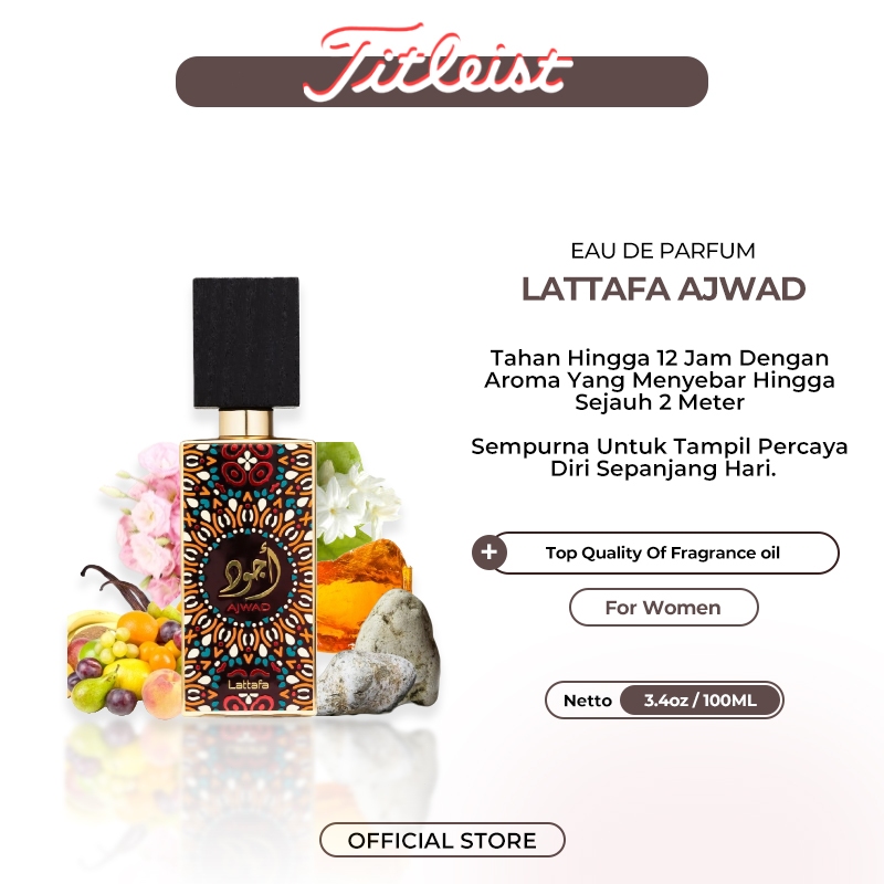 Lattafa Ajwad Parfum 100ML, Lattafa Official Store, Fragrance World, Lattafa Ajwad Eau de Parfum Spr
