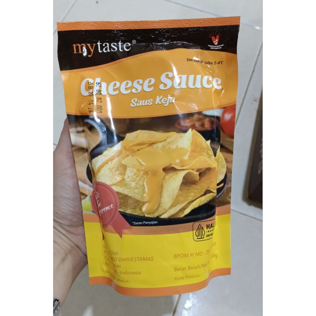 Mytaste cheese sauce saus keju mytaste 500gr