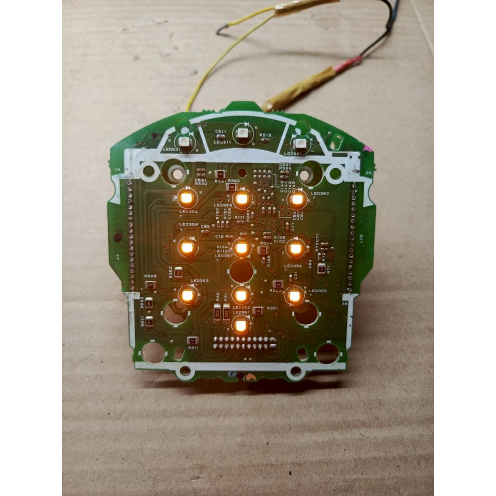 mesin pcb speedometer cs one honda cs one