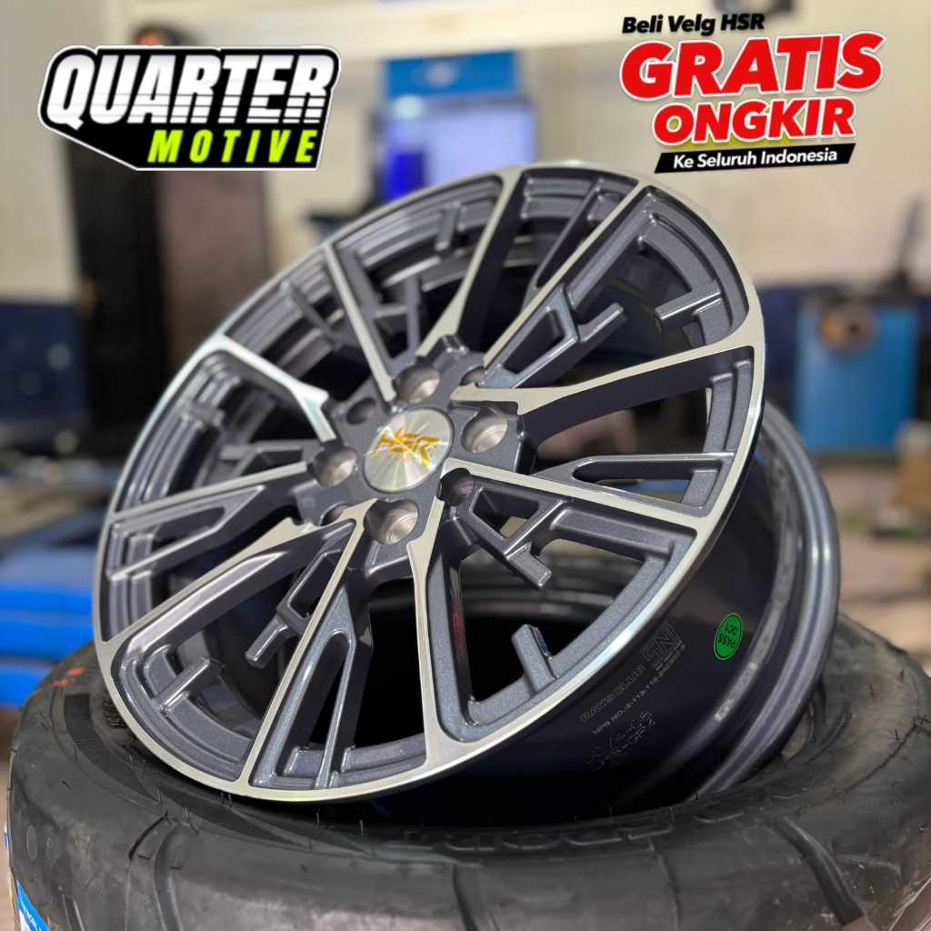 Velg Racing Hsr Banua R16 H4x100-114,3