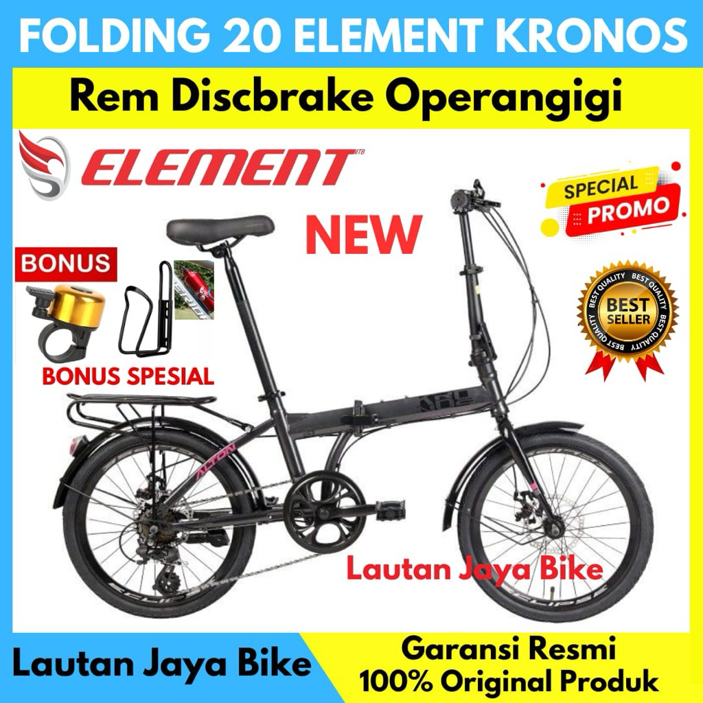Sepeda Lipat 20 inch Element Kronos New