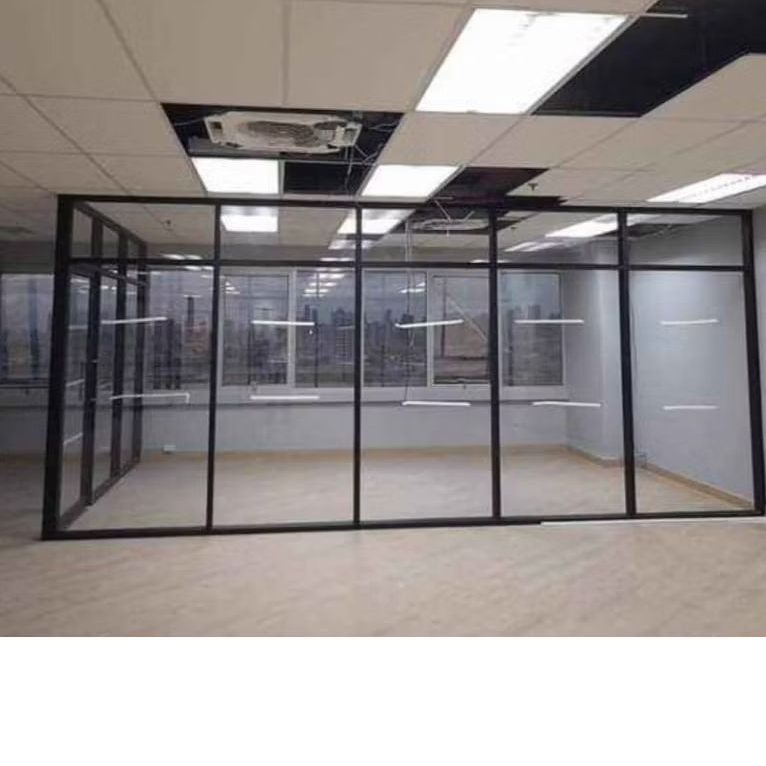 Partisi/Sekat Ruangan Aluminium Kaca