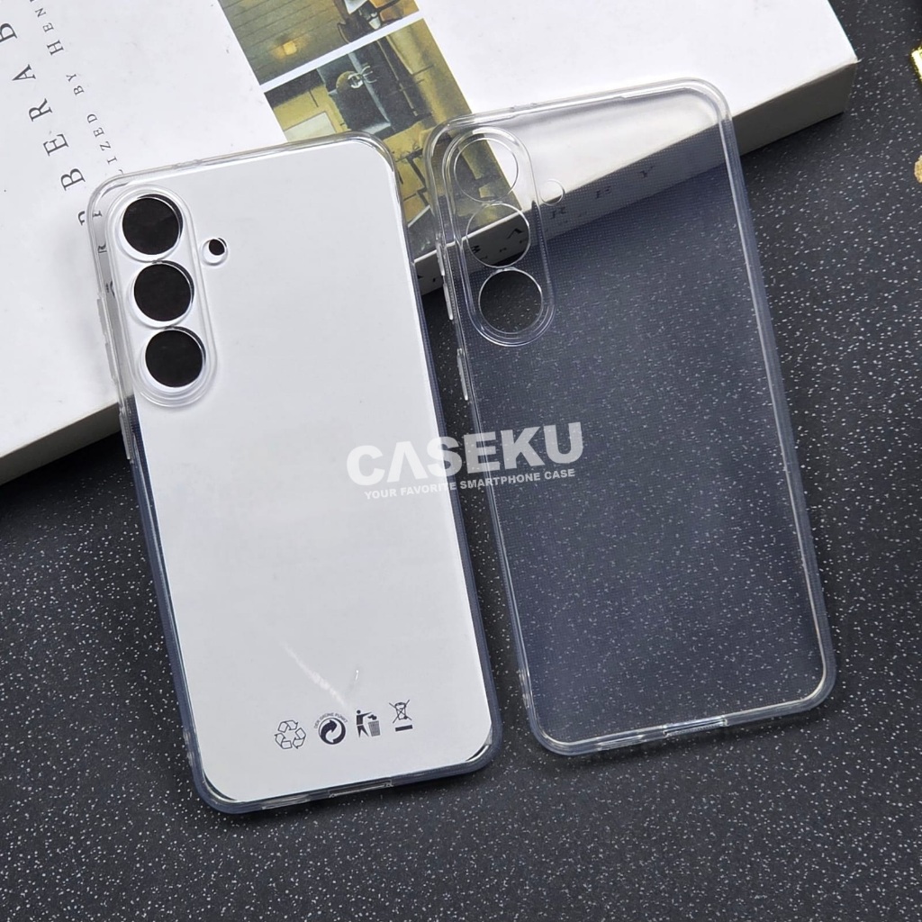 Case Samsung S25 FE Samsung S24 FE Samsung S24 Samsung S24 Plus Samsung S24 Ultra Softcase Clear Hd 
