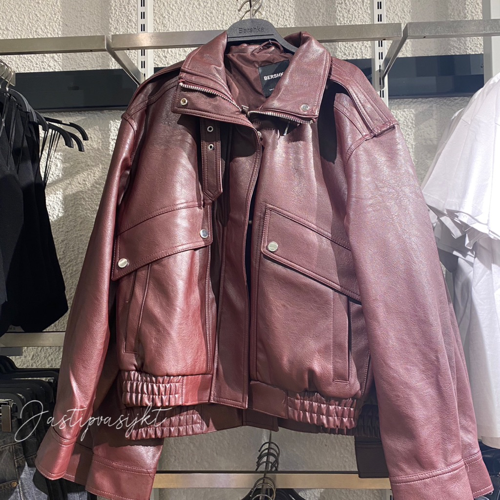 Jastip Bershka Jaket Kulit