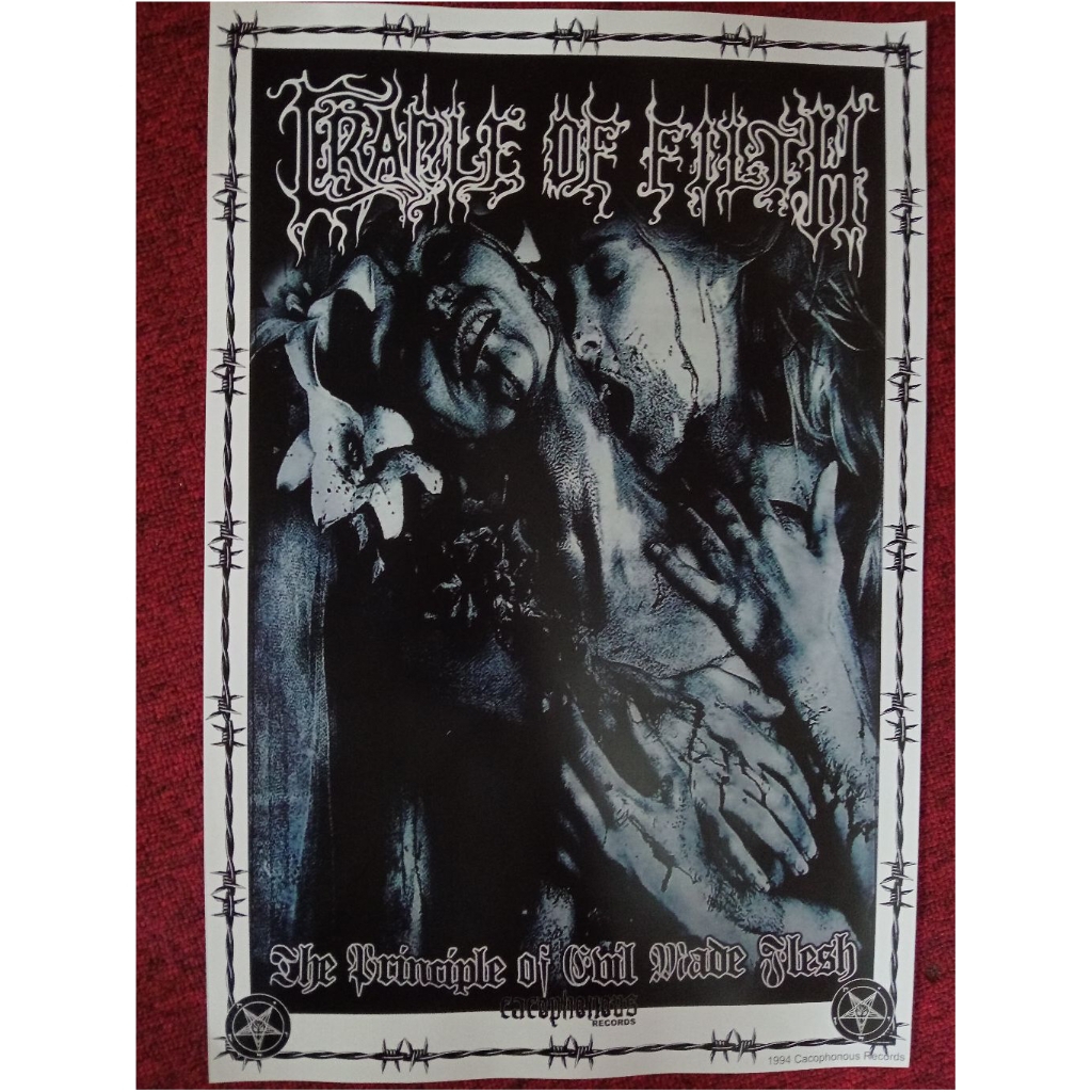[poster band] Cradle Of Filth - The Principle of Evil Made Flesh | Poster Band