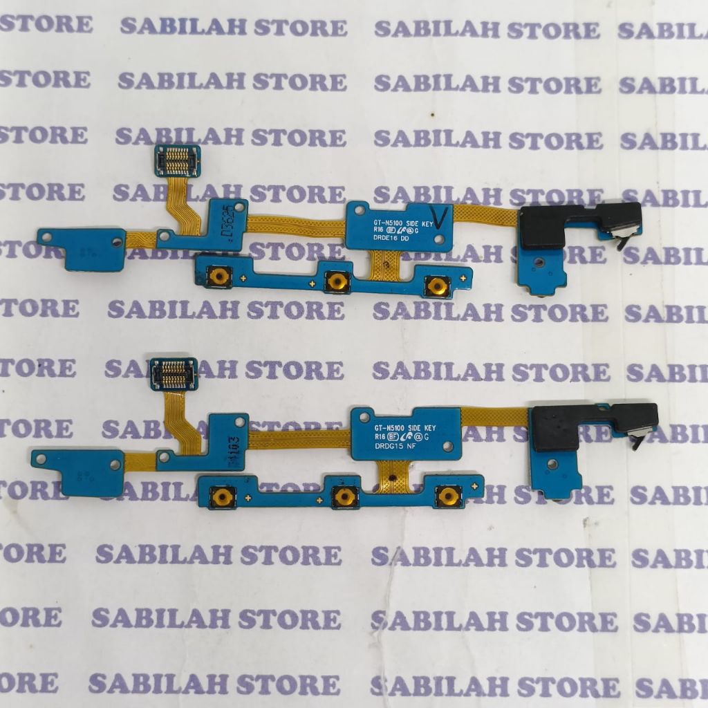 SAMSUNG GALAXY TAB NOTE 8 GT-N5100 R16 FLEXIBLE FLEXIBEL TOMBOL DALAM POWER ON OFF VOLUME SAMSUNG GA