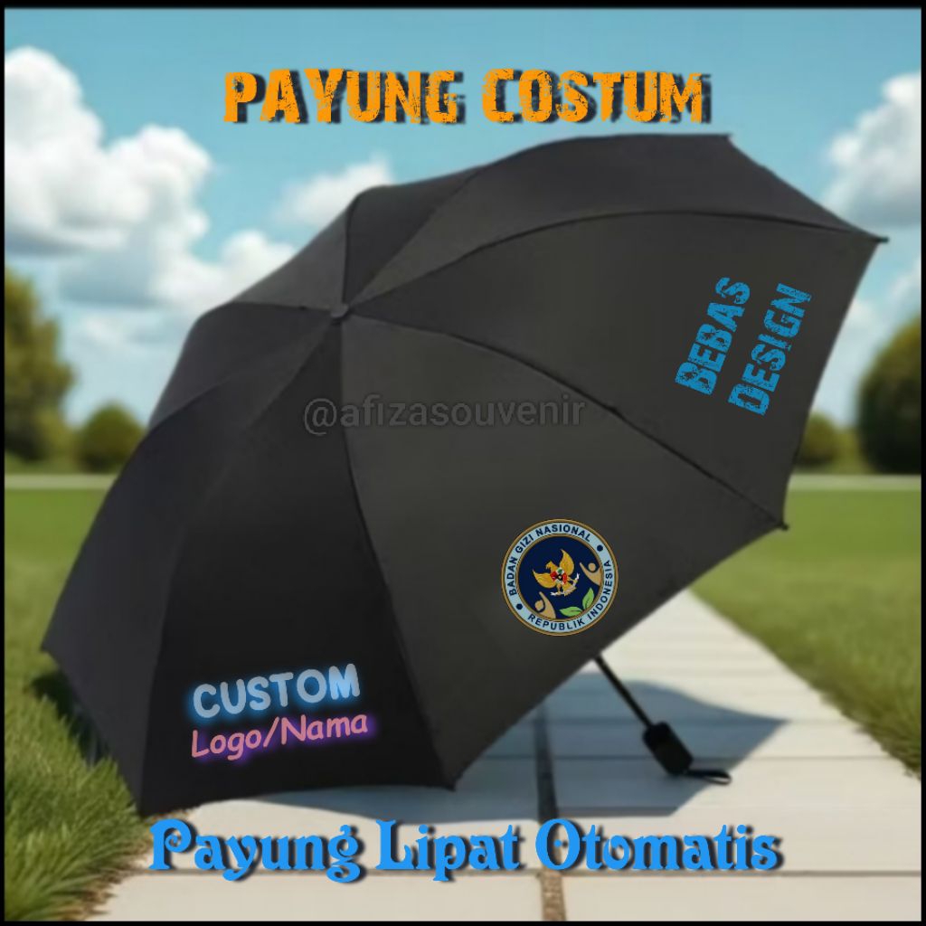 Payung Custom/Payung Cetak logo/Payung promosi/Payung souvenir/Souvenir murah