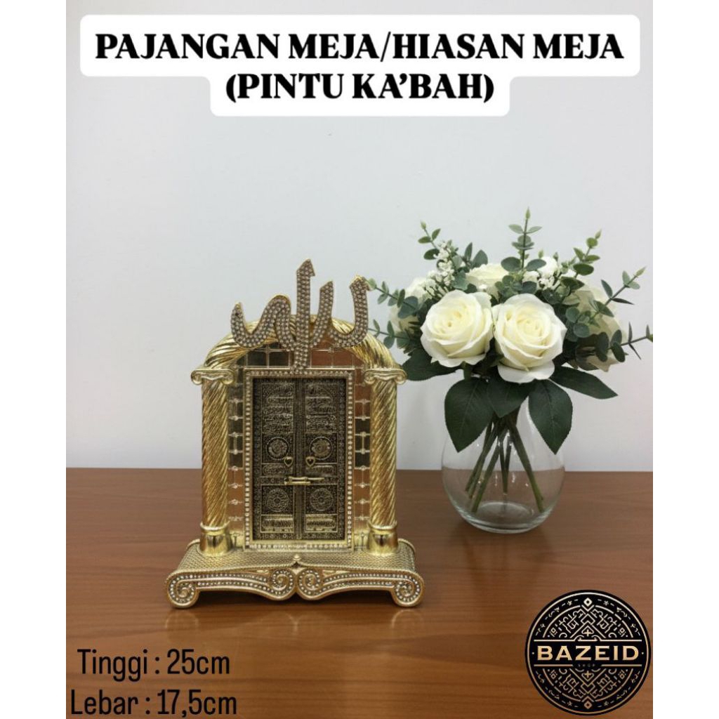 PAJANGAN MEJA /HIASAN MEJA PINTU KA'BAH