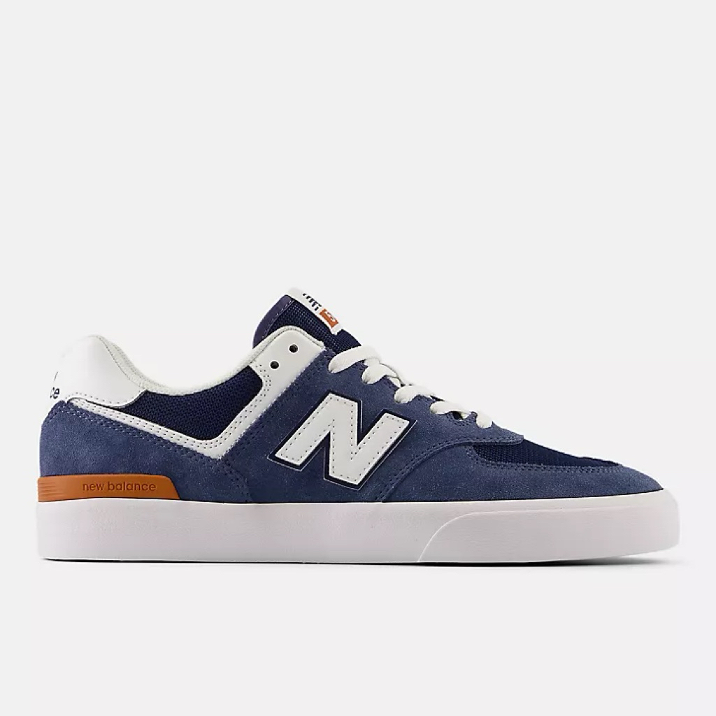 New Balance Numeric 574 Vulc - Vintage indigo with white