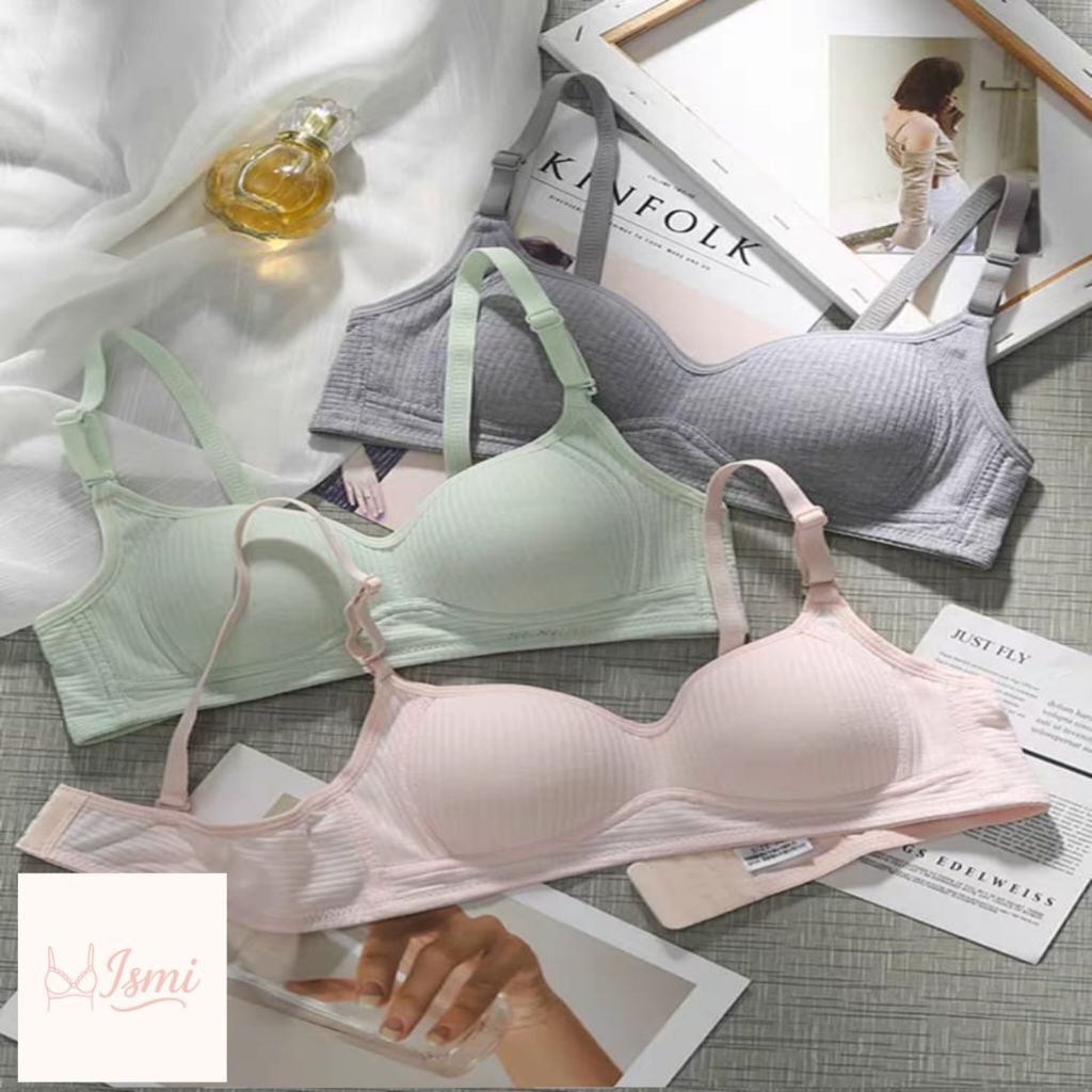 Bh Big Size Tanpa Kawat Import Bra Wanita Motif Macan Import